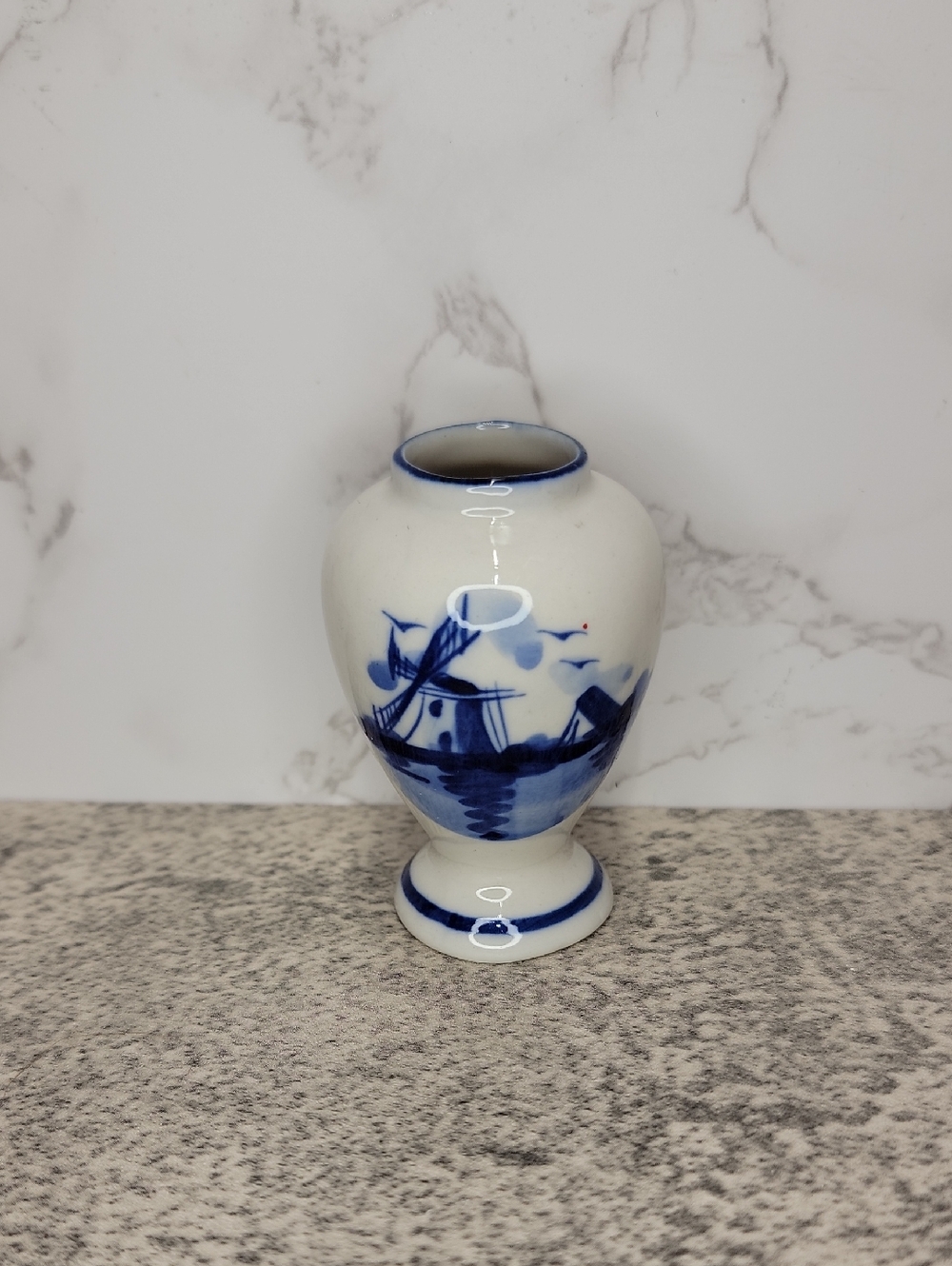 Vintage Delft Minature Mini Vase